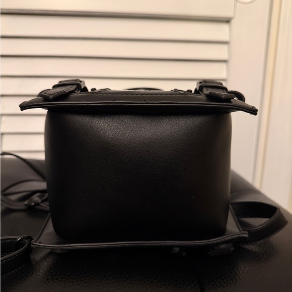 Killstar Nexus Black Crescent Moon Coffin Shaped Backpack | Like New - Picture 7 of 9